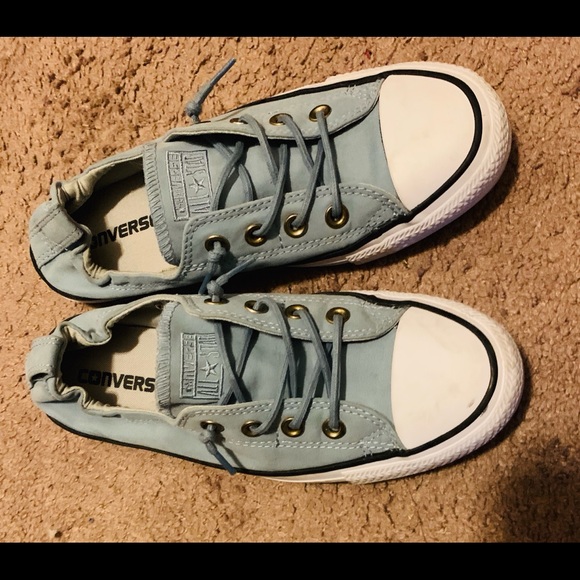 Converse Shoes - Light blue Converse